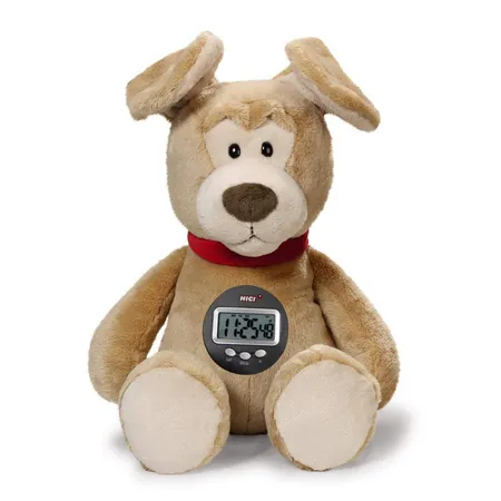 NICI Hund Golden Retriever Schlenker mit Weckerfunktion, 40cm