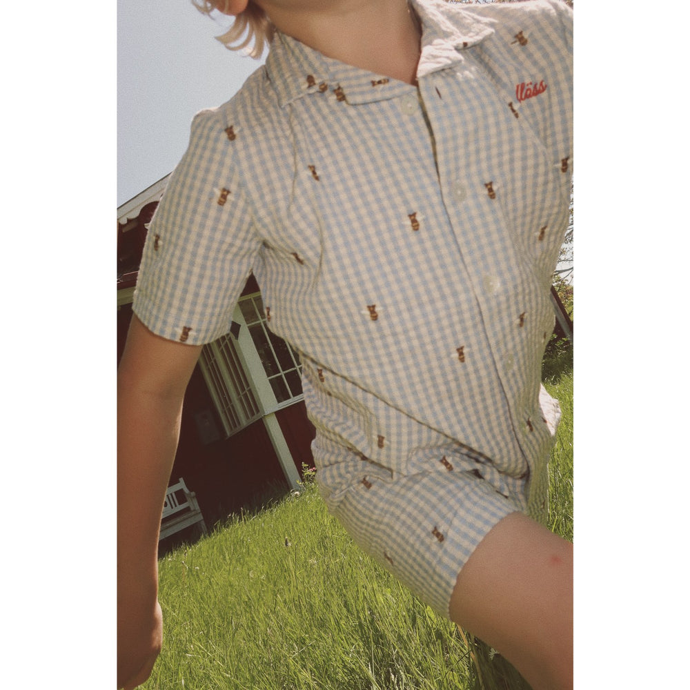 Køb Flöss Bee Gingham Oliver Skjorte