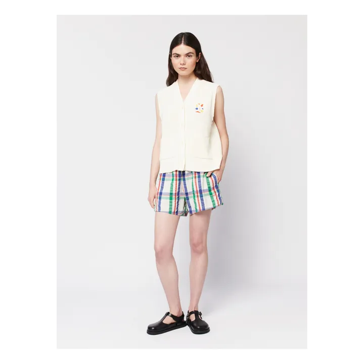 Bobo Choses Short Carreaux - Collection Femme  | Bleu