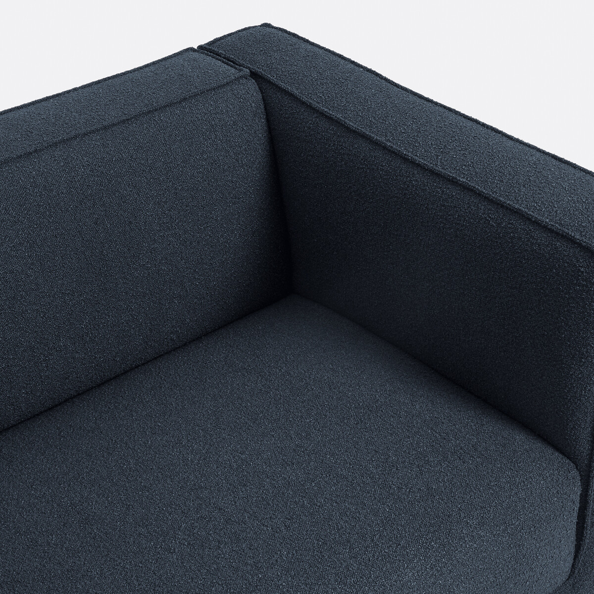 LA REDOUTE INTERIEURS<br>Sofá de 3 lugares, bouclette fino, Capu