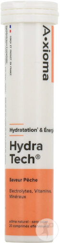 Aragan Hydratech Pêche Électrolytes Hydratation & Energie 20 Comprimés Effervescents