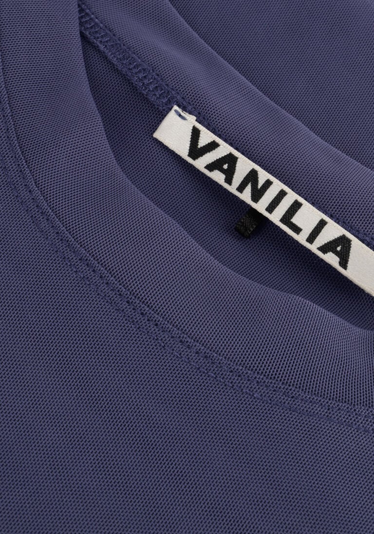 VANILIA blauwe vanilia top mesh longsleeve