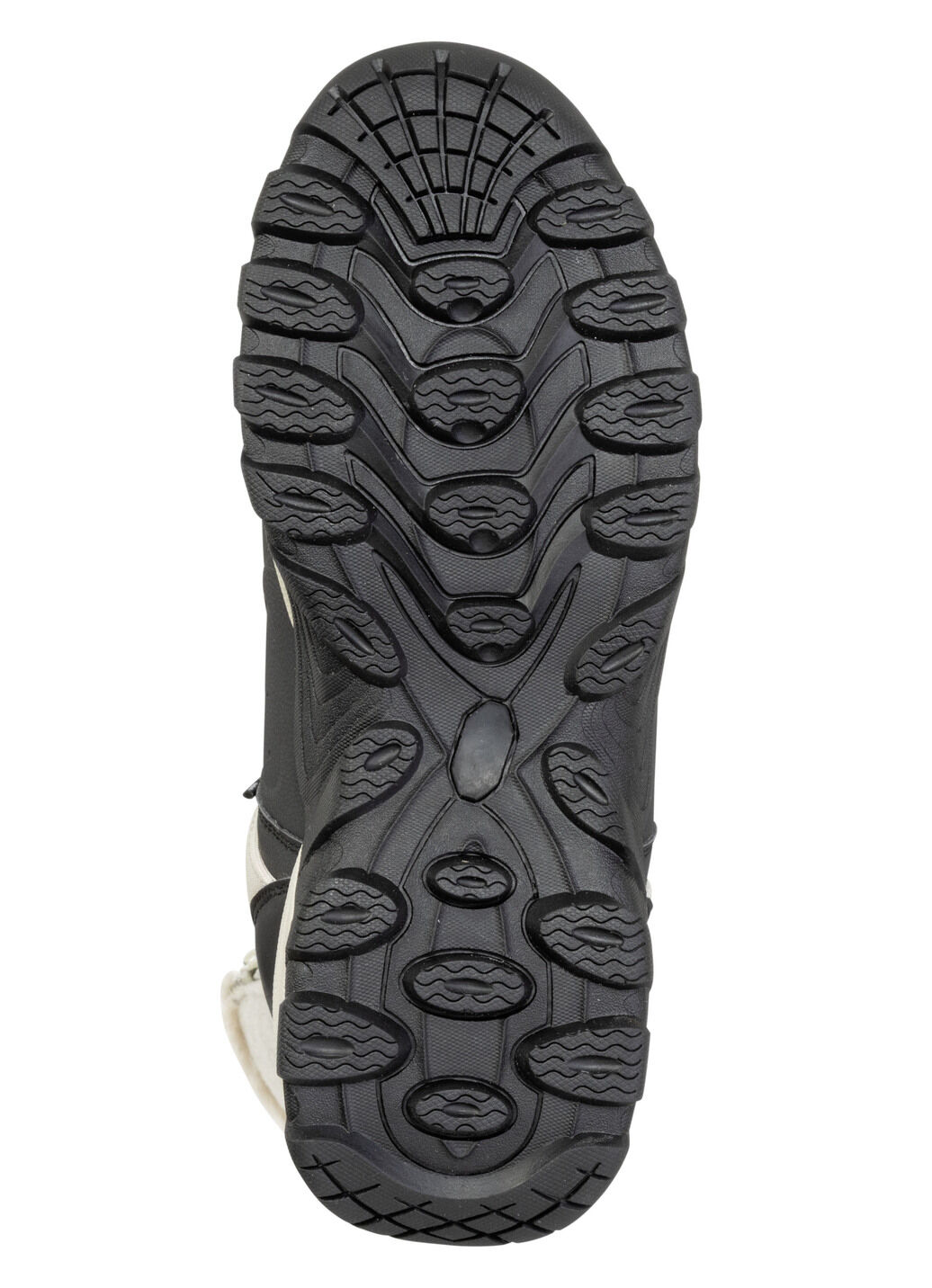Gefütterte Damen-Stiefel, Winterschuhe, mit Reissverschluss