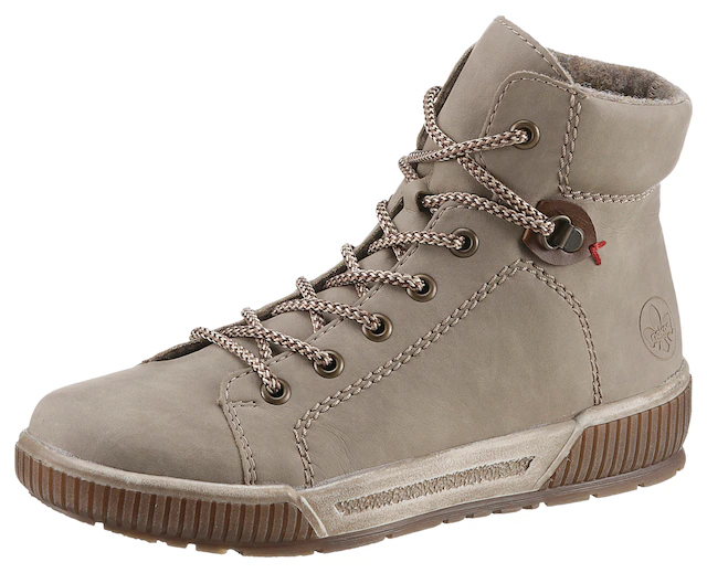Rieker Schnürboots  mit herausnehmbarer SoftFoam-Einlegesohle