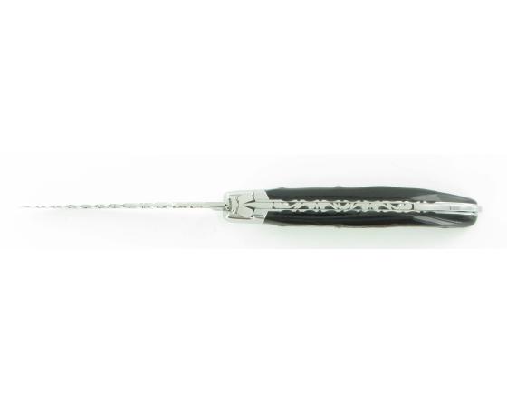 Laguiole Pocket Buffle Brut 14C28 Couteau de Poche - Laguiole par Fontenille Pataud