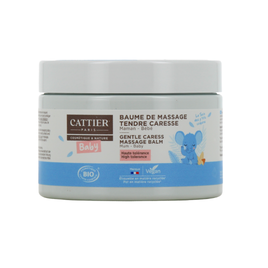 Cattier Baume de Massage Tendre Caresse Bio