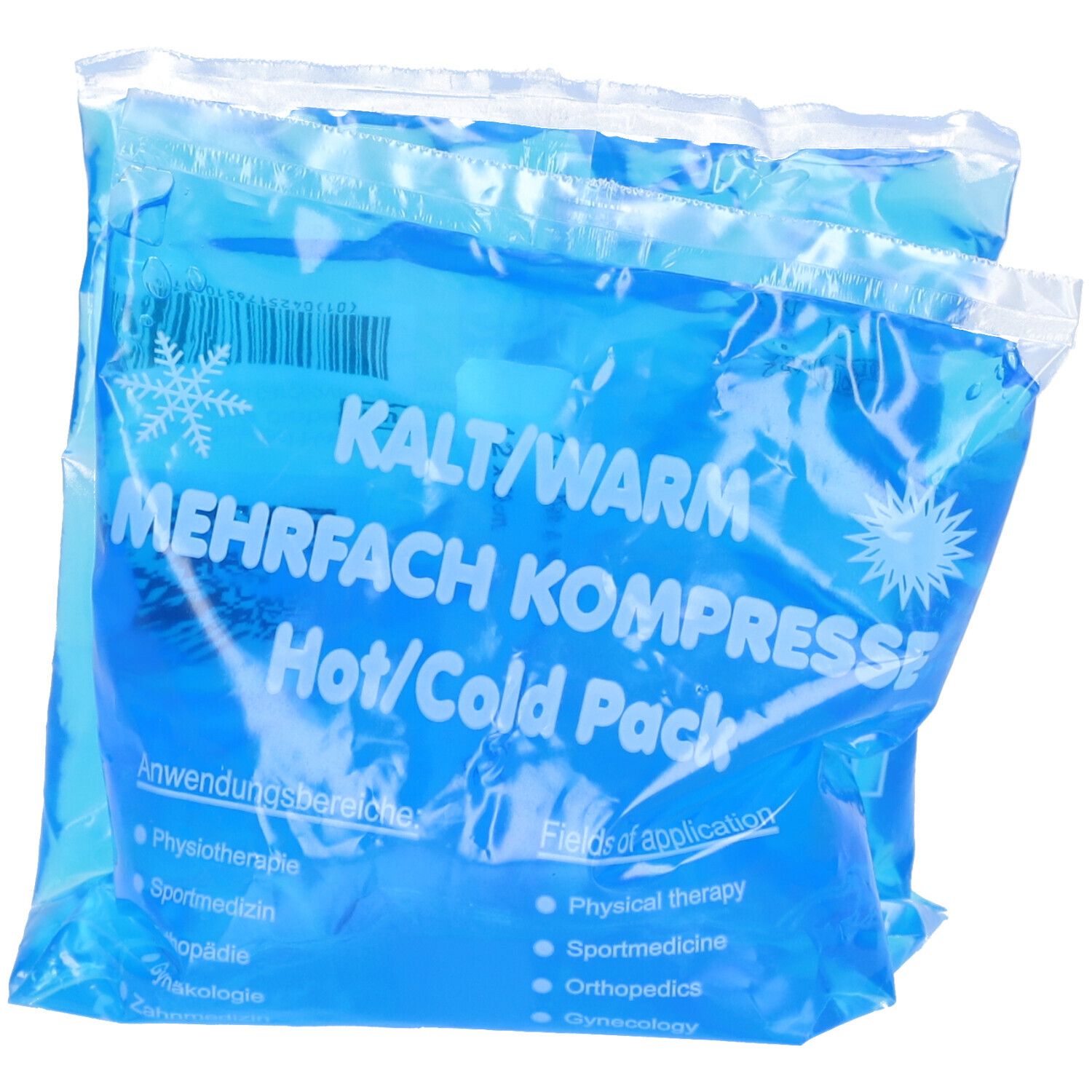 Kalt-Warm Mehrfachkompresse 12 x 29 cm