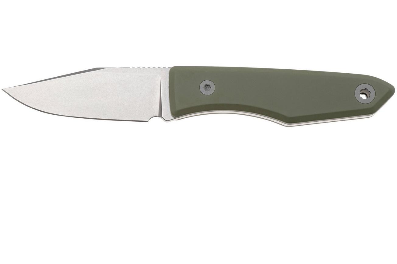 Big Idea Design Ti Lookout Fixed Blade TI-GR-LO Green, vaststaand mes, Mak Kelsay design, Limited Edition