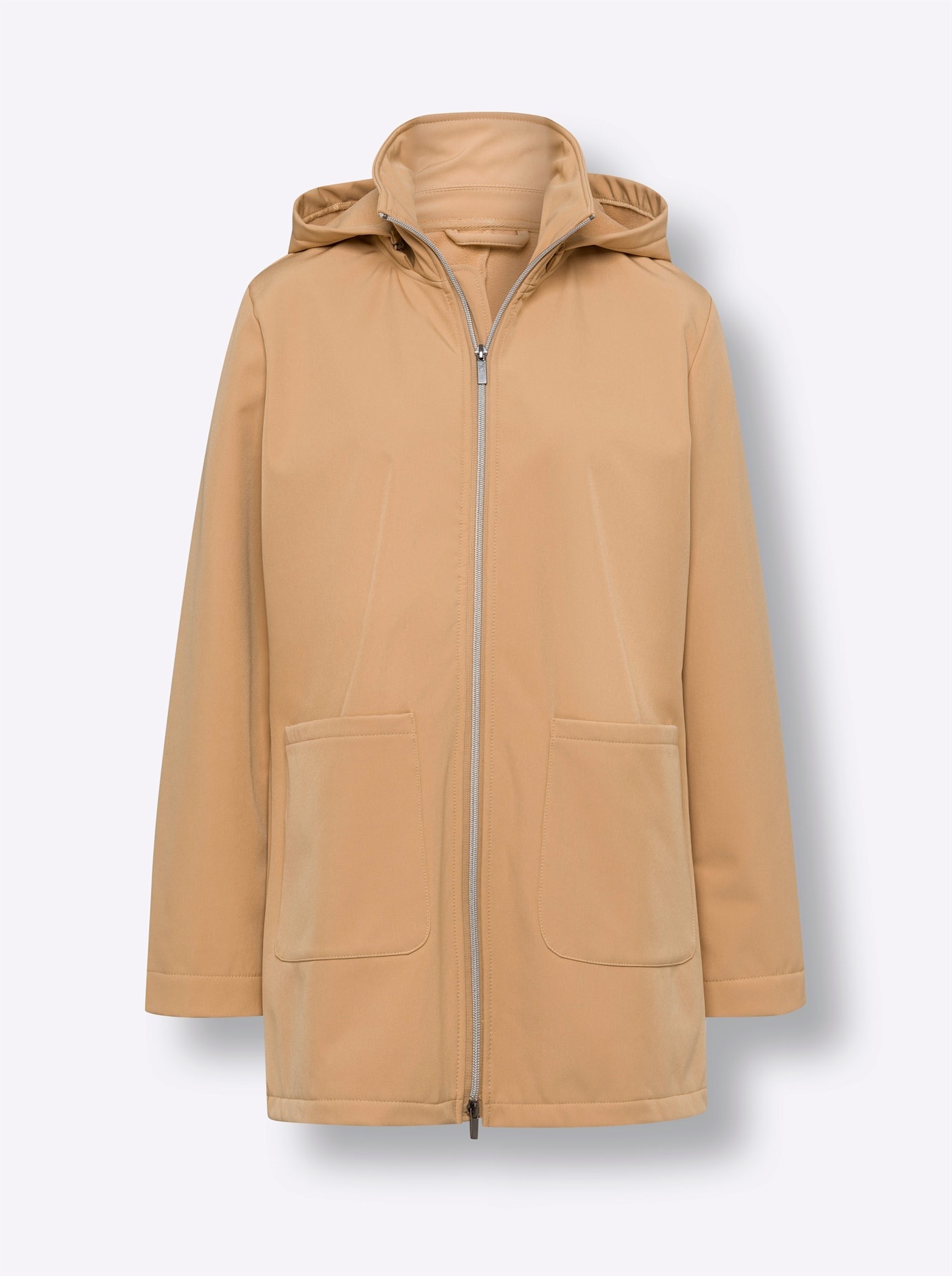 Classic Basics Softshelljacke mit Kapuze