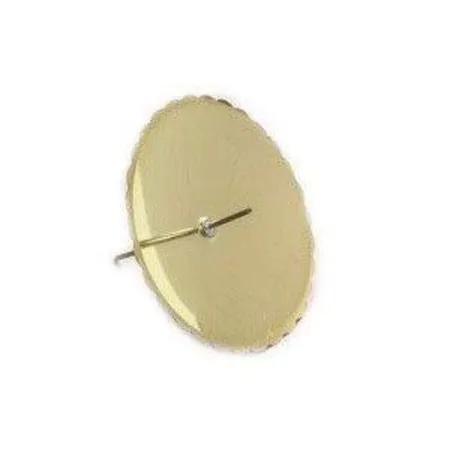 Adventskerzenhalter 4er Set ca. 60 mm, gold