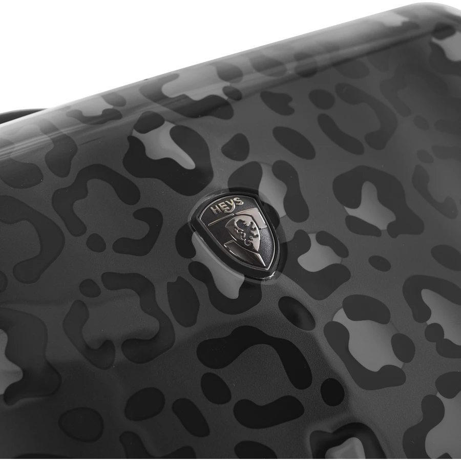 Heys Black Leopard - 4-Rollen-Trolley L 76 cm erw. black leopard