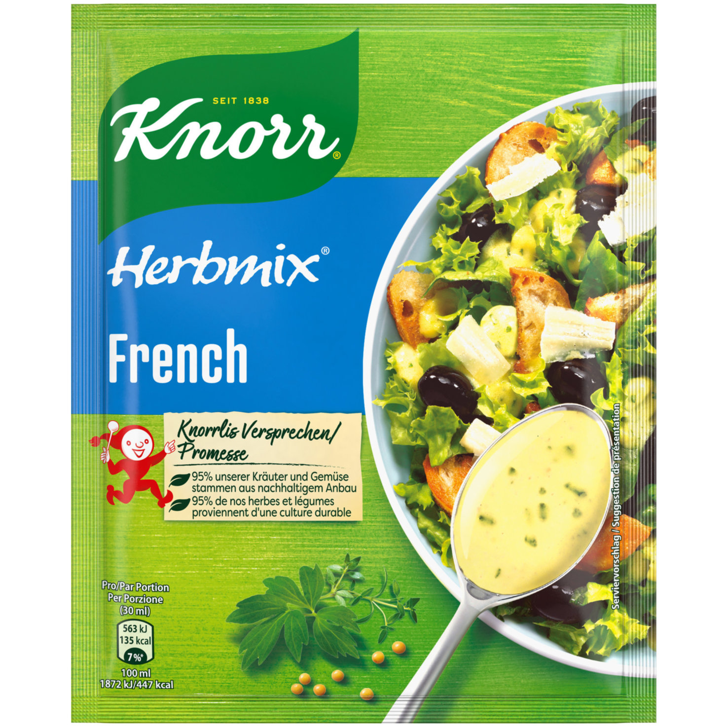 Knorr Herbmix Gewürzmischung French