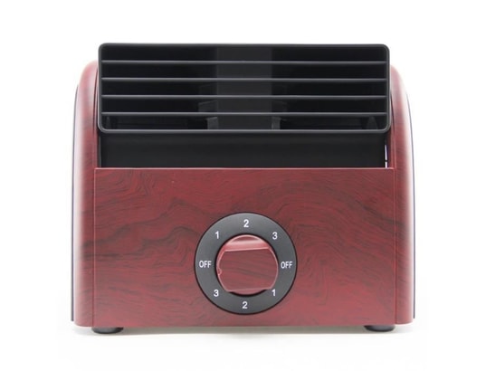 FISHTEC - Ventilateur de table Ventilateur double turbine - 3 vitesses - tête inclinable ...
