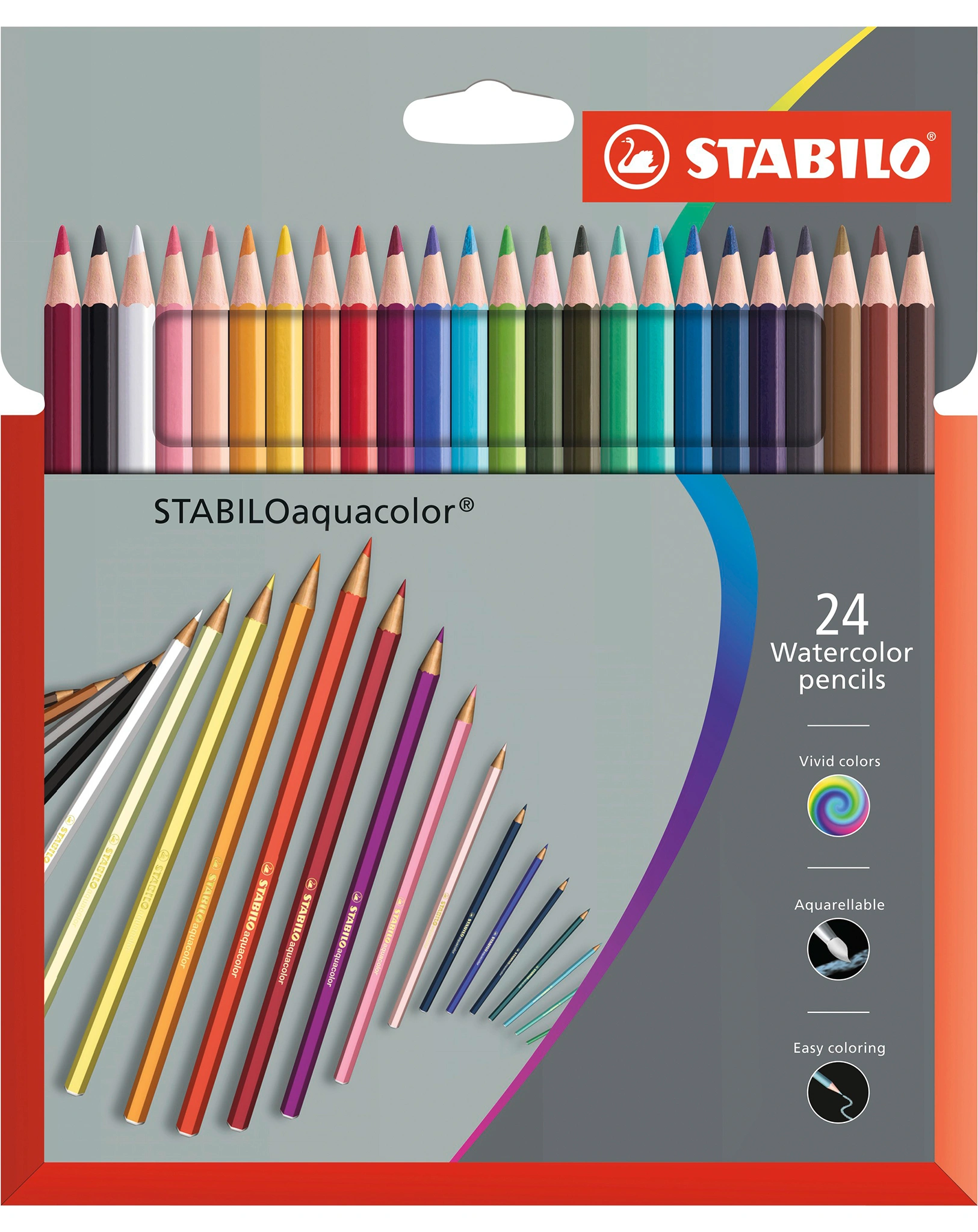 Buntstift STABILO® aquacolor ARTY 24er-Pack
