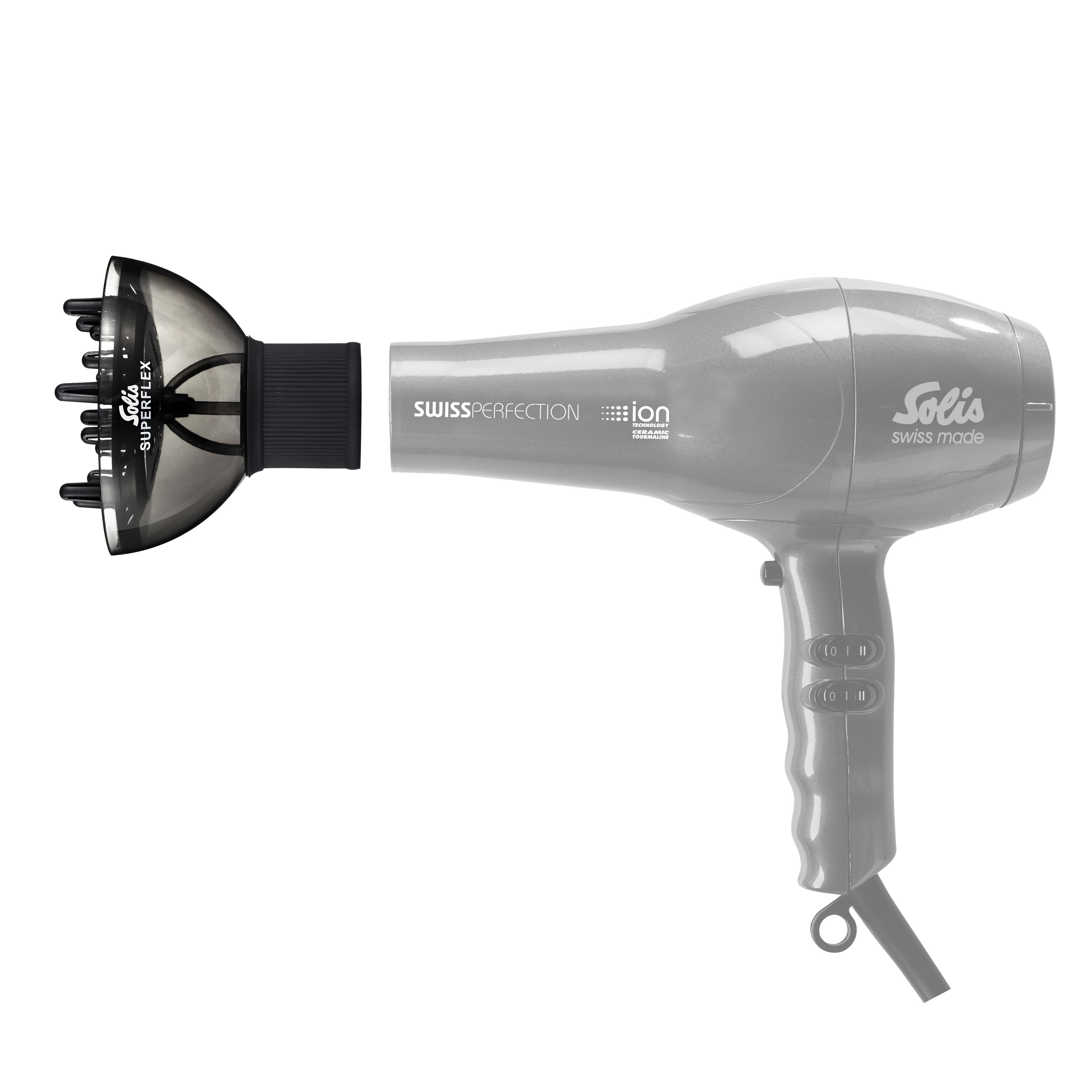 Solis Superflex Softstyler Diffusor für Solis Haartrockner regulierbar
