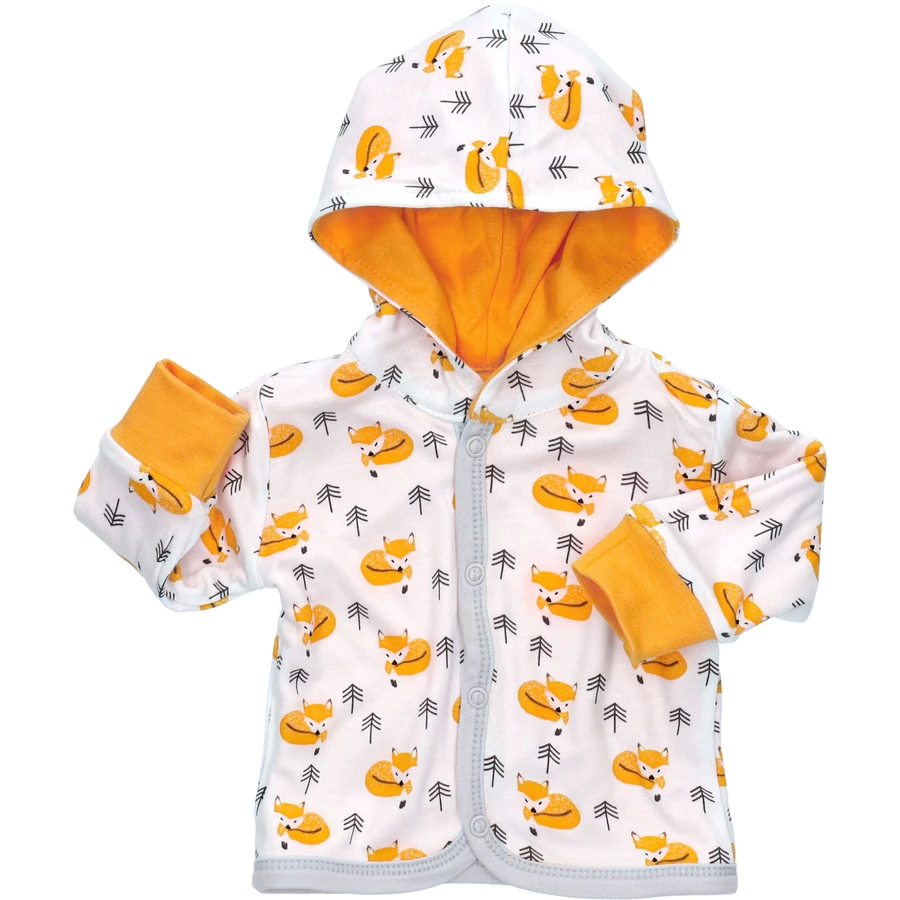 Baby Sweets Wendejacke Little Fox weiß orange