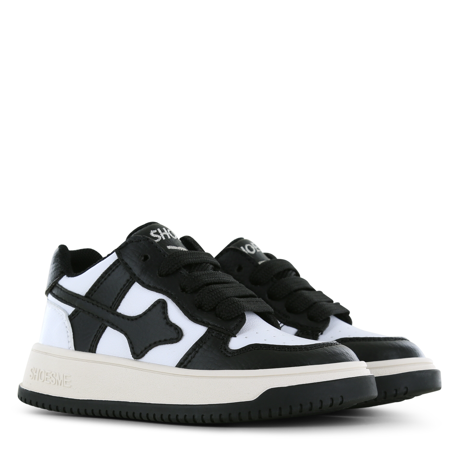 Shoesme schwarz-weiß Sneaker
