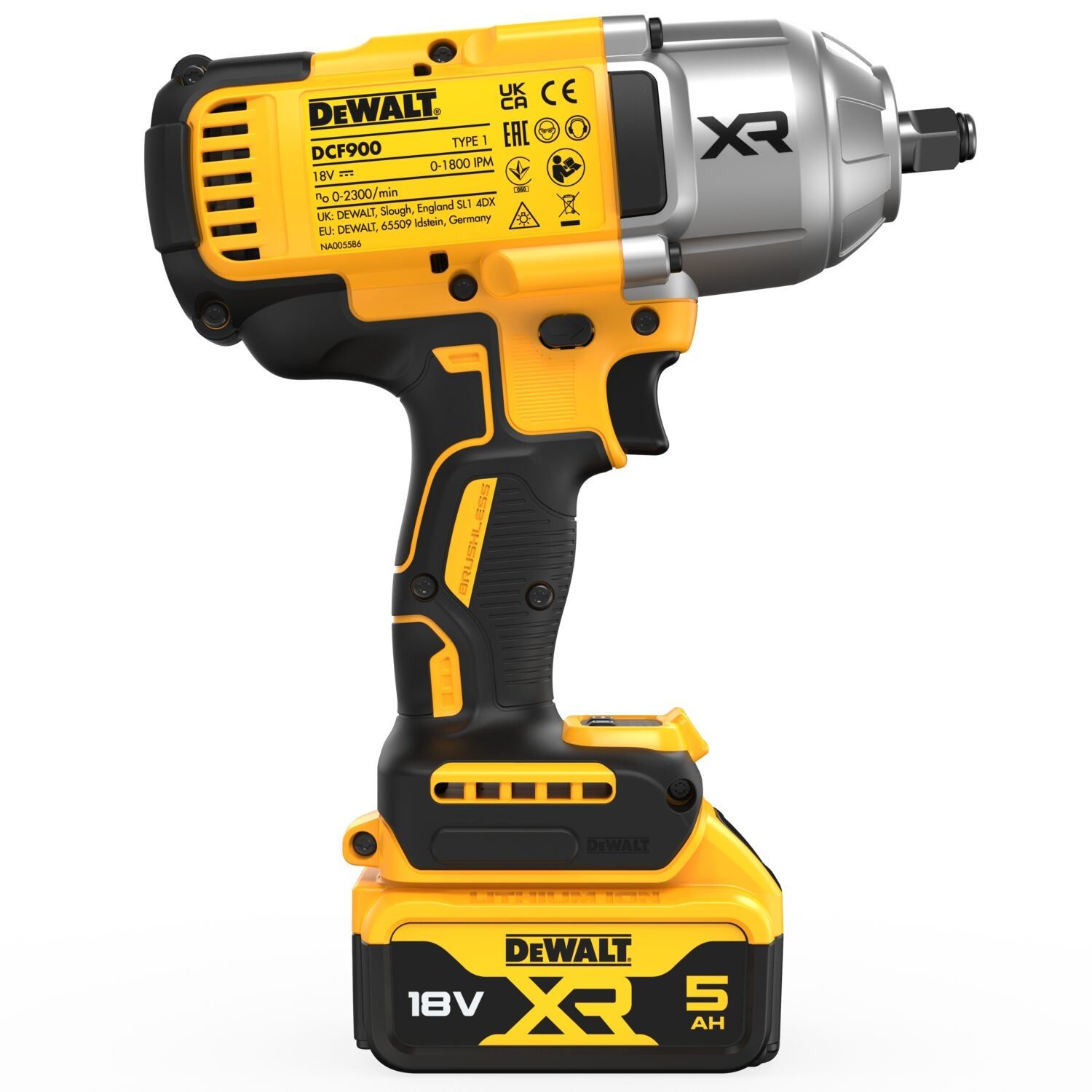 DeWALT DCF900P2T Accu slagmoersleutel 1400Nm 1/2\