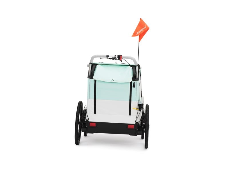 Leggero Veloanhänger Vento R Das moderne Platzwunder