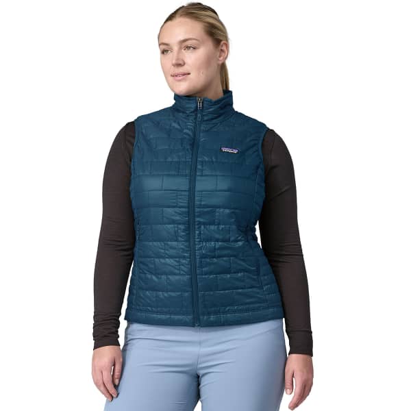 Doudoune randonnée PATAGONIA W'S NANO PUFF VEST LAGOM BLUE