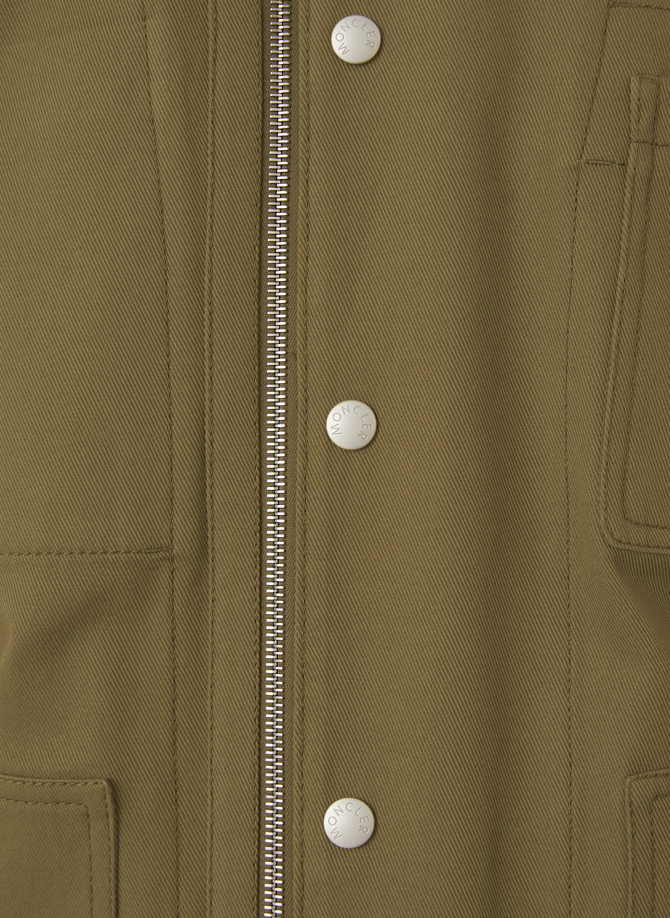 MONCLER Overjacket GUERLEDAN im Materialmix