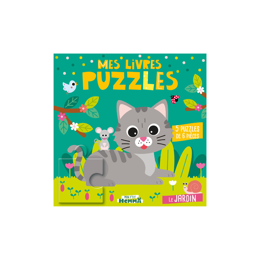 Livre Mes petits livres puzzles Le jardin