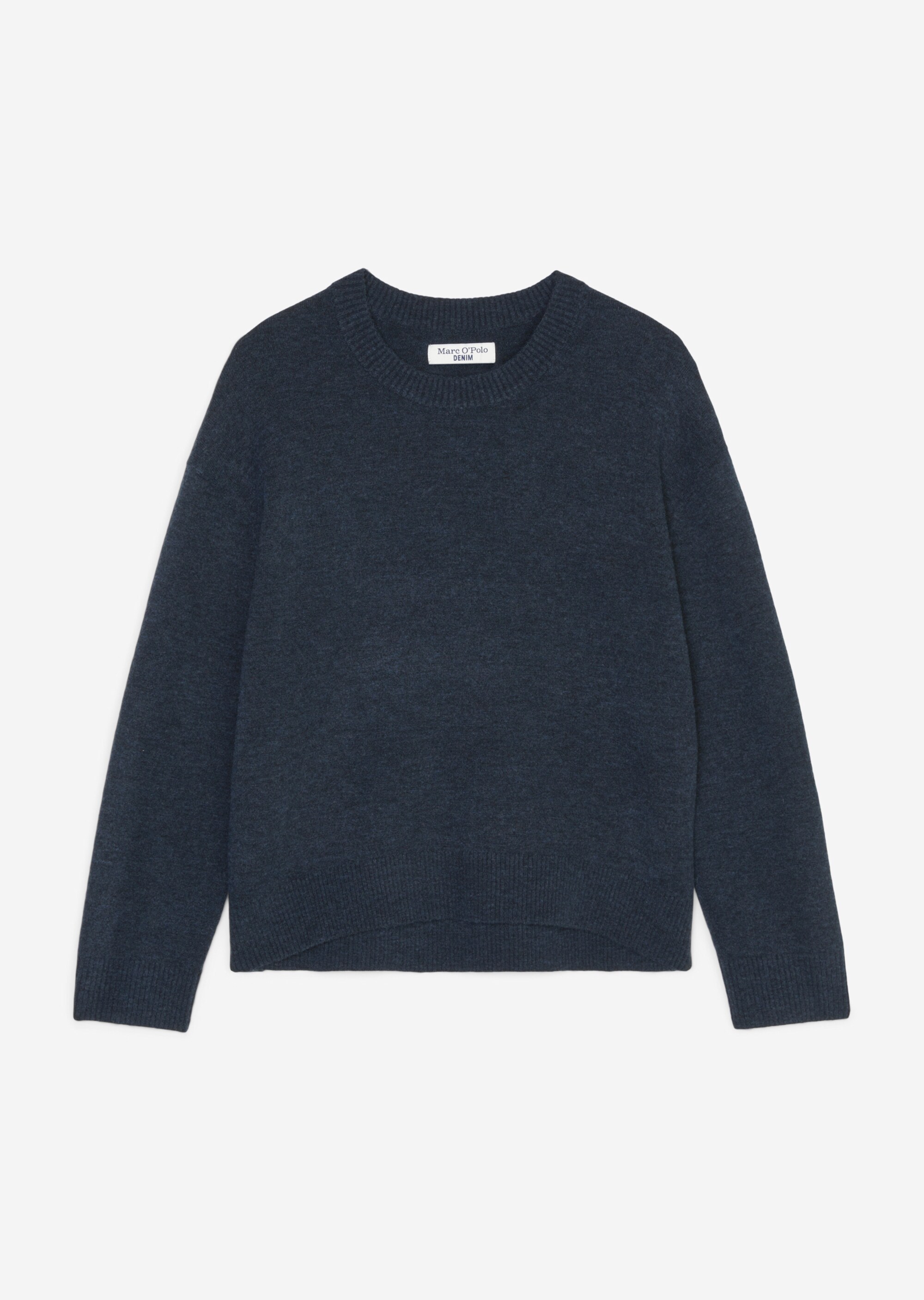 Strickpullover regularaus softem Schurwolle-Mix