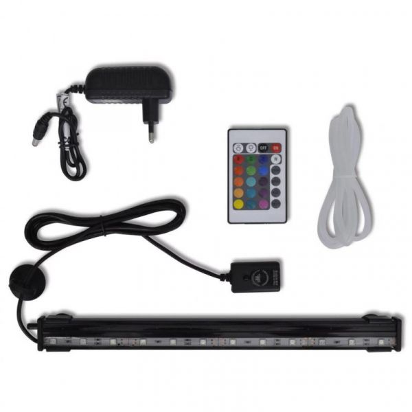 LED Lâmpada Submersível de Bolha Aquário Rgb 32 cm - 41206