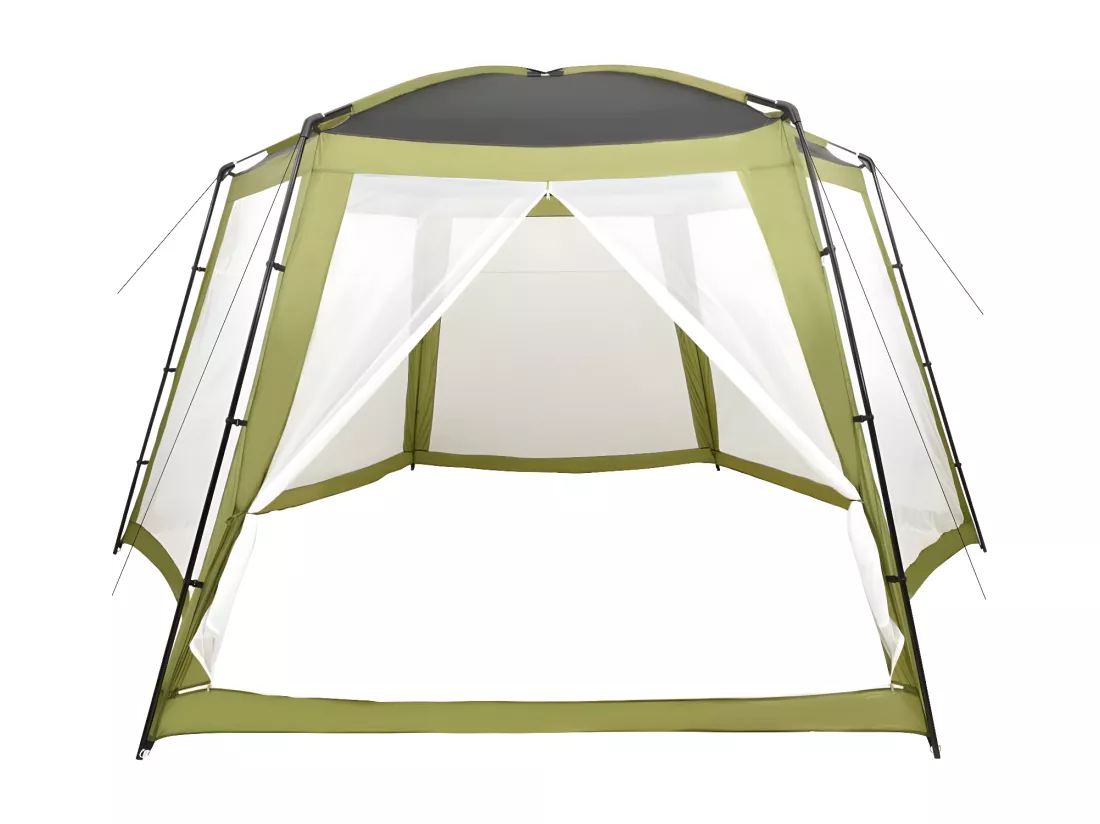 Prolenta Premium - Tente de piscine Tissu 590x520x250 cm Vert