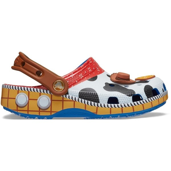 Køb Crocs Toy Story Woody Classic Clog Blue Jean