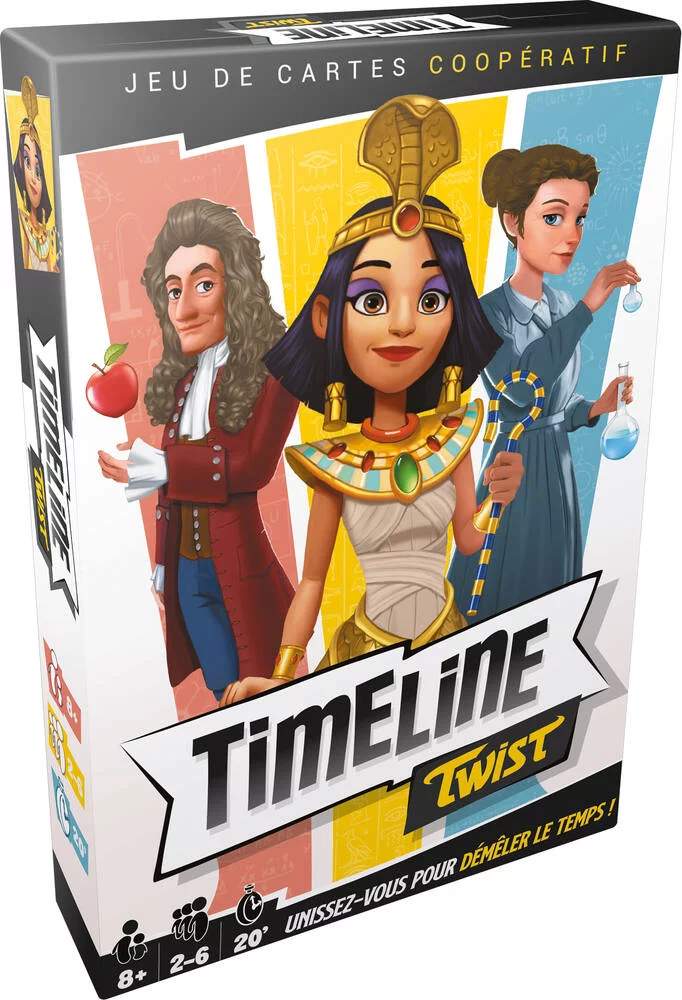 TIMELINE TWIST - 165 CARDS