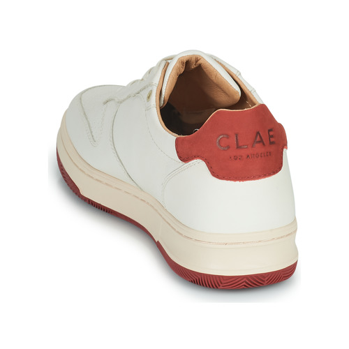 Clae - MALONE - Blanc / Rouge