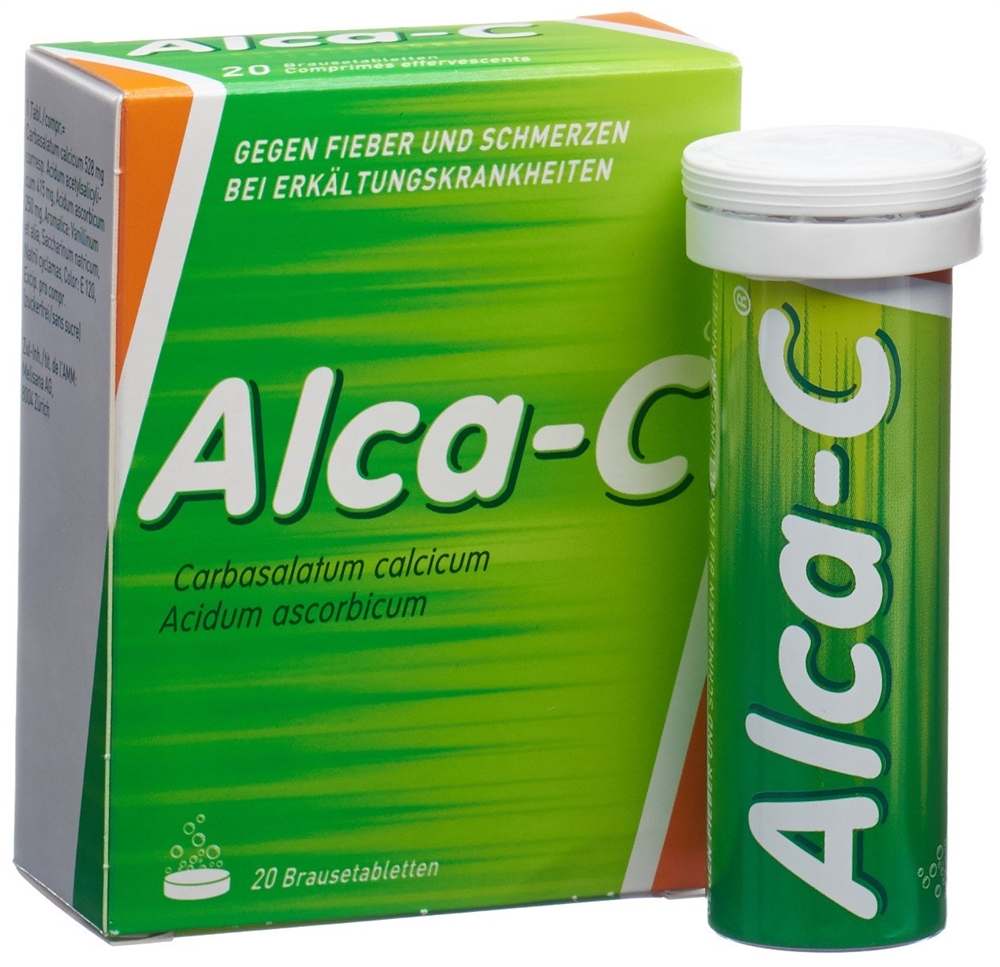 ALCA-C Brausetabl Ds 20 Stk<br>20 Stück, Dose, Brausetablette