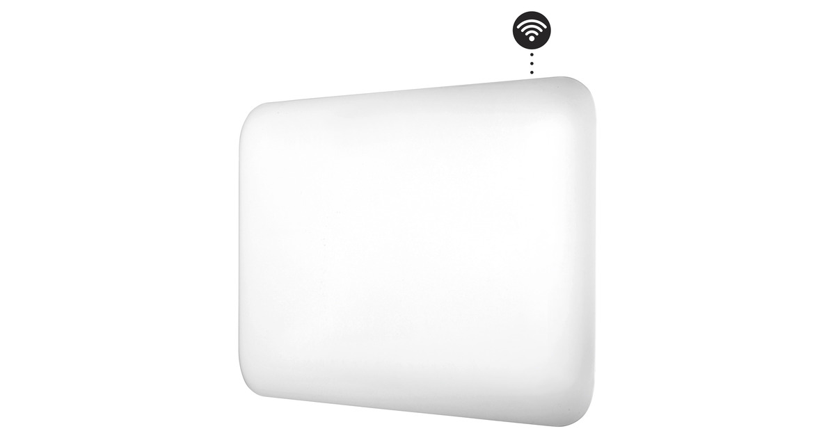 MillSteel WiFi paneelverwarming PA700WIFI4, 700 Watt convector  (Wit, wifi 2,4 GHz (wifi 6), Bluetooth 5.2, Zigbee 3.0 + App)