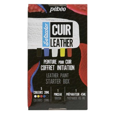 Pebeo Setacolor Leather Starter Kit