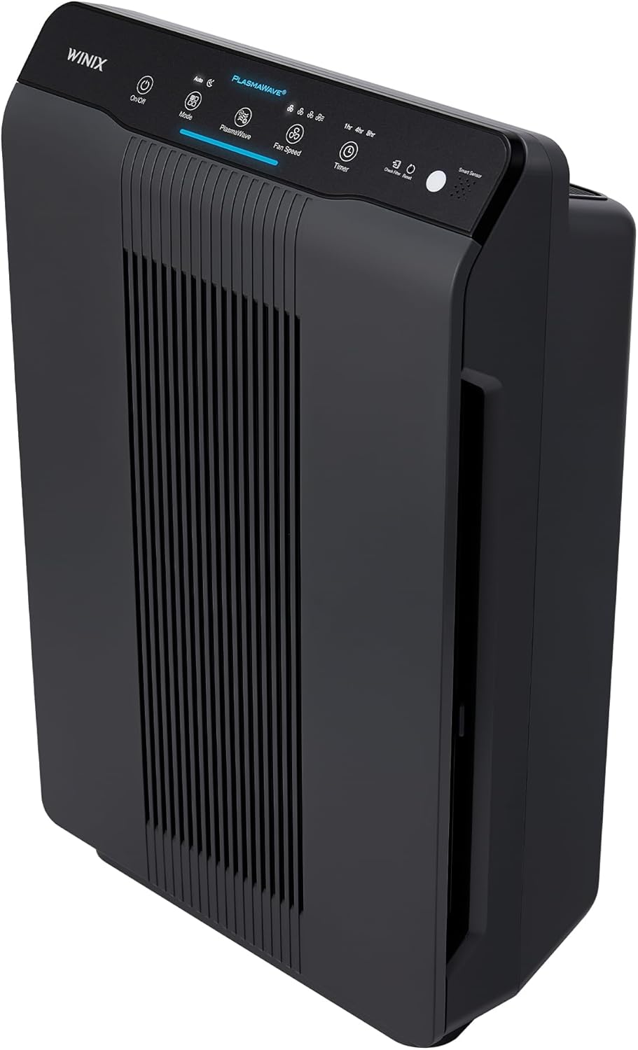 WINIX 5500-2 luftreiniger Allergiker, CADR 390m³/h, 99㎡, Air Purifier für Raucherzimmer gegen Allergien, Staub, Pollen, Tierhaare, Luftqualitätsanzeige, Auto Schlafmodus, Schwarz