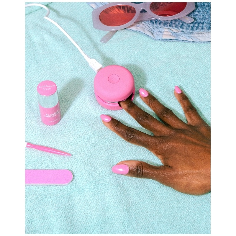 Le Mini Macaron Gel Manicure Kit - Bubblegum Crush