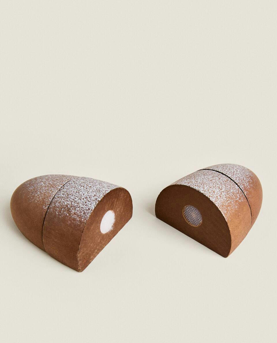 Conjunto de brinquedo de cesta de pão infantil