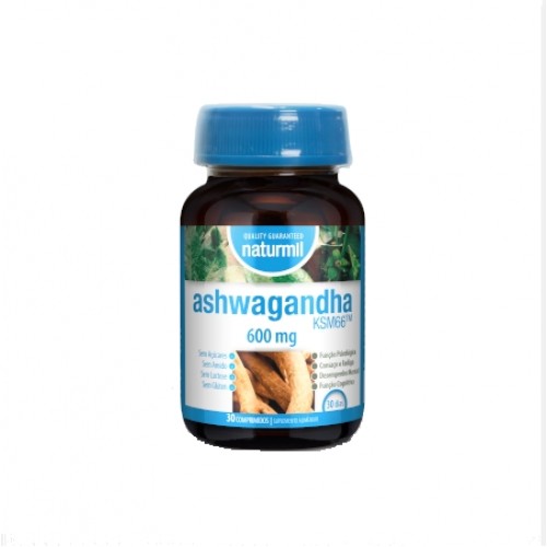 Naturmil Ashwagandha 600mg 30 comprimidos