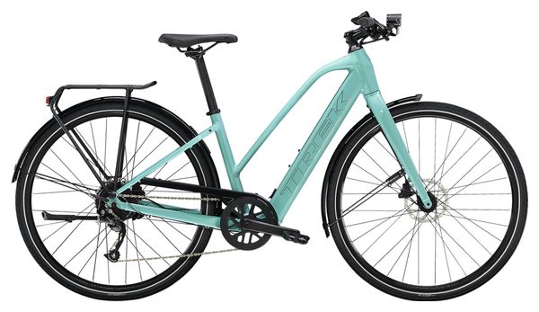 Vélo de Ville Électrique Trek FX  2 Shimano Altus 9V 250 Wh 700 mm Vert Sauge