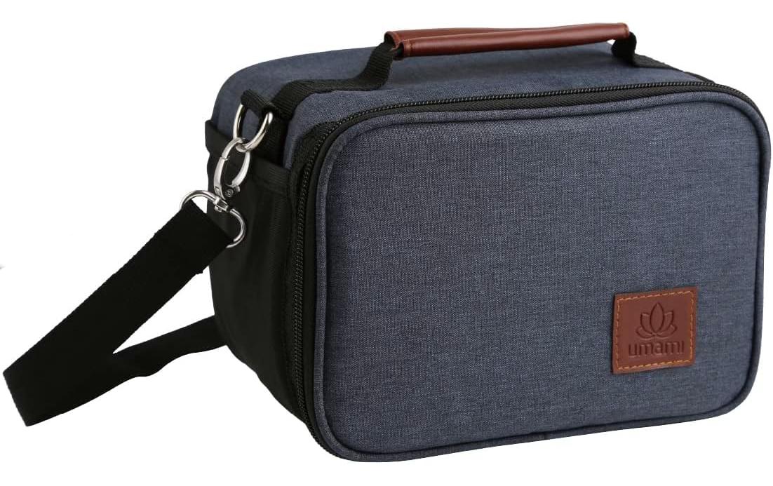 Lunchbox Thermocase NavyDie isolierte Lunchbox mit ergonomischem Griff