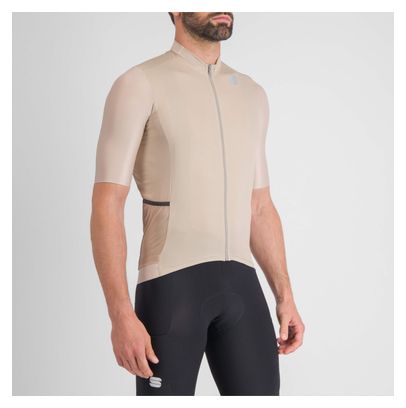 Maillot Manches Courtes Sportful Supergiara Beige