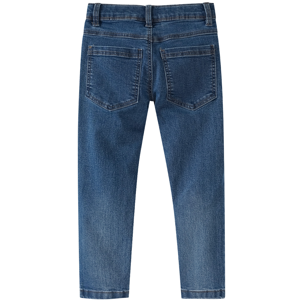 Famy 2 Jungen Skinny-Jeans im 5-Pocket-Style blau / grau