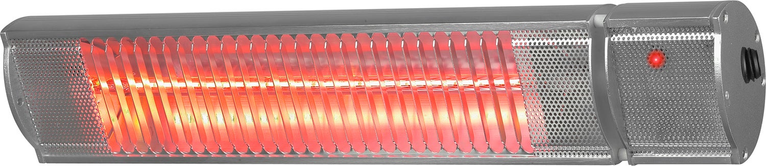 Eurom terrasheater Golden 1300 Comfort zilver 10 x 38 x 11 cm