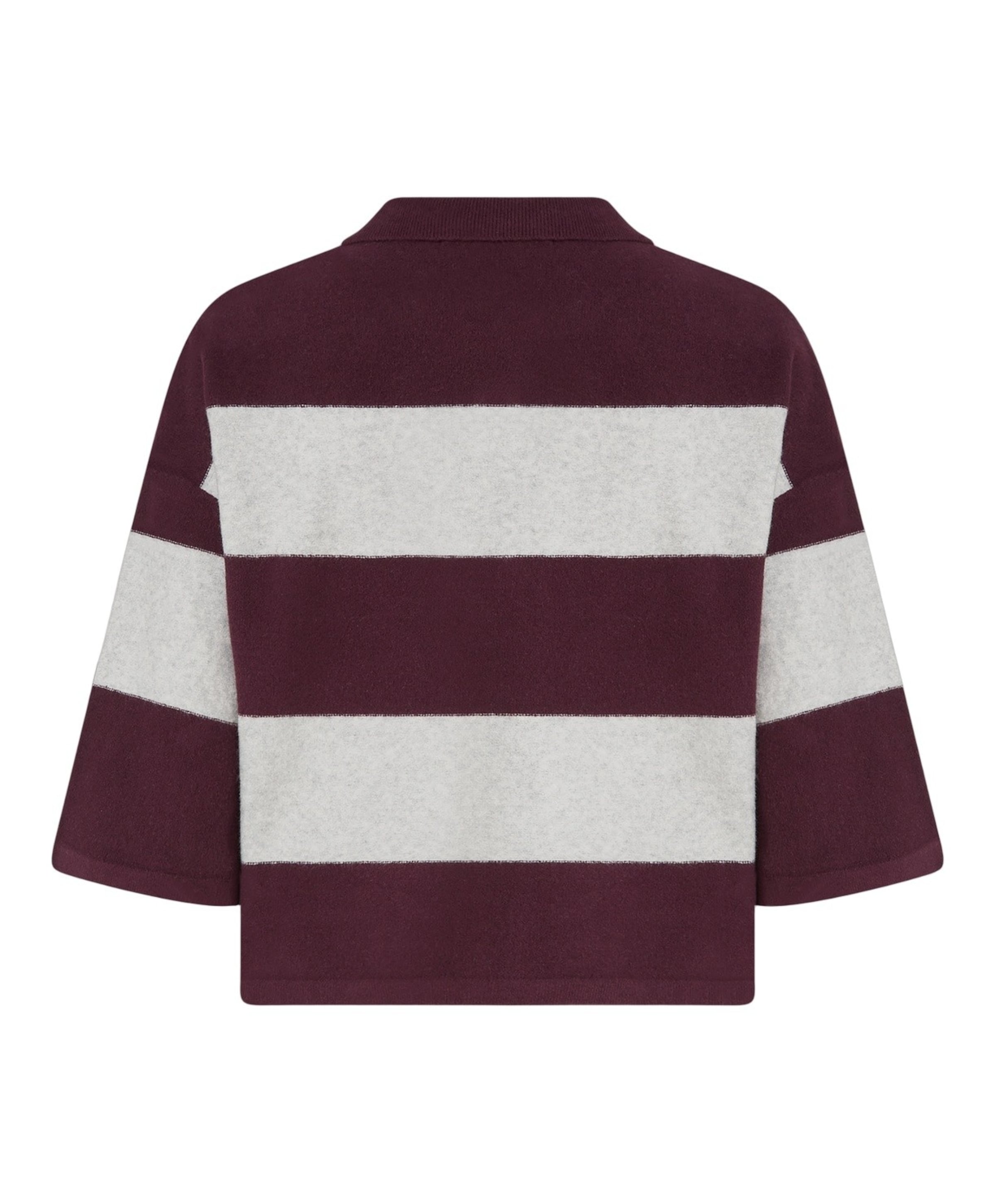 Penn & Ink N.Y. Dames trui bordeaux