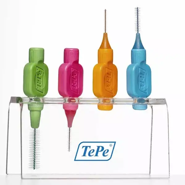 Suporte para escova de banheiro TePe (cabeças de escova não incluídas)