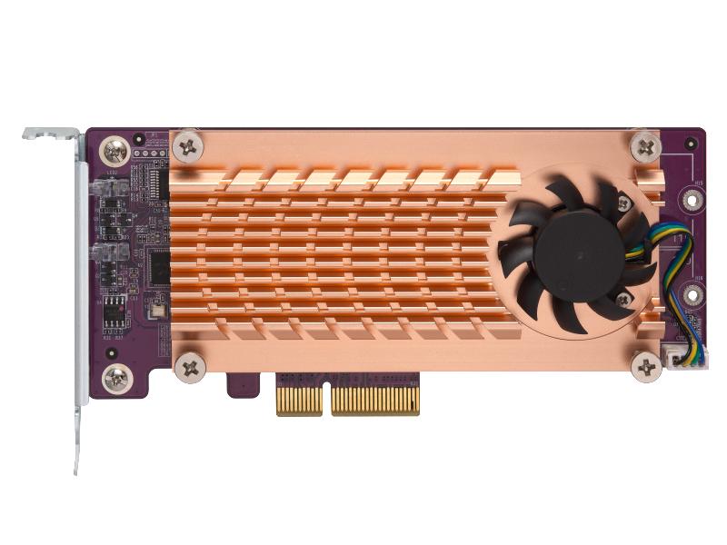 QNAP Erweiterungskarte  PCIe (Gen2 x 4) NVMe SSD QM2-Erweiterungskarte