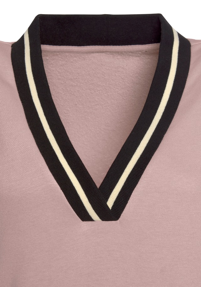 LASCANA Pullunder , Kurzarmshirt mit V-Ausschnitt