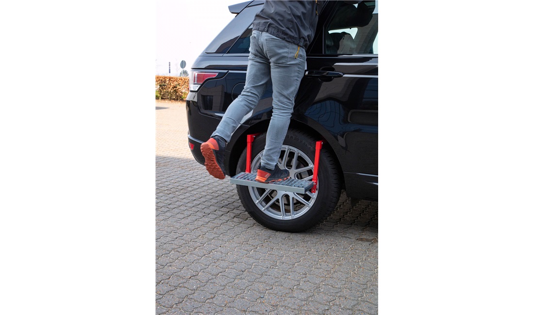 Trinbræt til montering på hjul SUV/Van