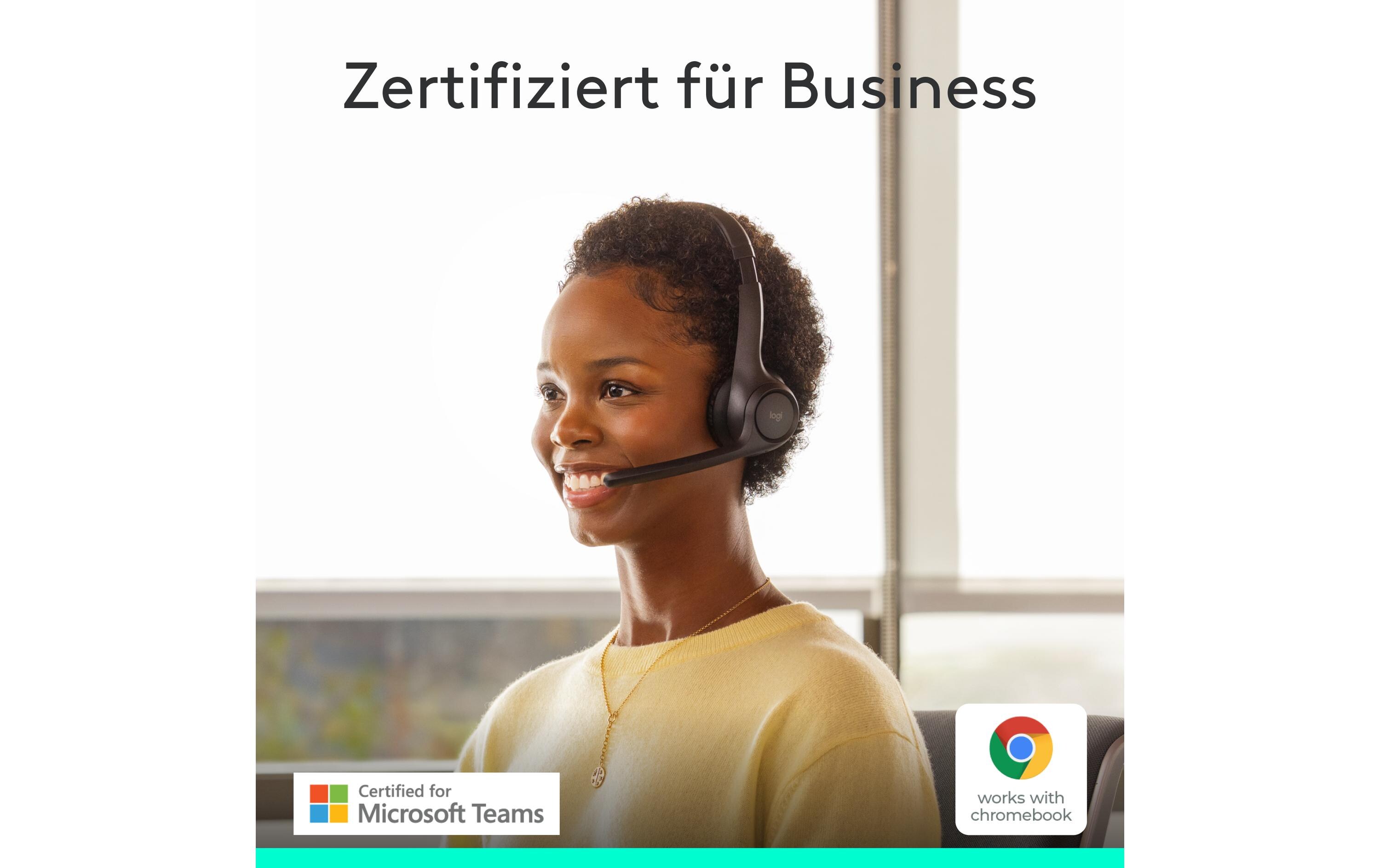 Zone 305 TeamsKabelloses Headset – für Unternehmen zertifiziert und ideal für den Masseneinsatz